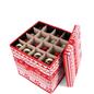 OHS Christmas Bauble Storage Box Festive Decoration Organiser Cube 64 Slots