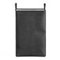 Laundry Basket Bag Foldable Drawstring Clothes Bin Organiser Faux Linen Handles