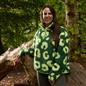 OHS Print Teddy Fleece Half Zip Jumper Womens Pullover Sweatshirt Long Sleeve