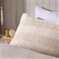 OHS Tufted Boucle Stripe Duvet Cover with Pillowcase Thermal Winter Bedding Set
