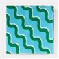 OHS Swirl Print Throw Soft Blanket Polar Fleece Lightweight Bedspread