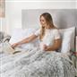 OHS Fluffy Fleece Weighted Blanket Sensory Adult Sleep Anxiety Soft Throw