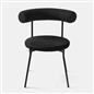 OHS Boucle Dining Chair with Metal Legs Modern Upholstered Kitchen Chair