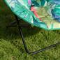 OHS Moon Camping Chair Round Folding Outdoor Garden Portable Seat