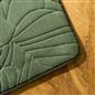 Leaf Bath Mat Bathroom Shower Non-Slip Toilet Memory Foam Thick Absorbent Rug