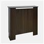 OHS Ribbed Radiator Cover Slatted Engineered Wood Side Board S M L Cabinet Shelf
