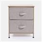 OHS Fabric Cabinet Bedside 2/3/4/5/6 Drawers Storage Unit Clothes Home Organiser