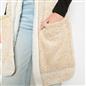 OHS Teddy Fleece Scarf Long Thermal Soft Pockets Hand Neck Warmer Marl Wrap