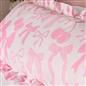 OHS Bows Frill Bolster Pillow Soft Maternity Back Support Filled Cushion