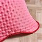 OHS Piped Scallop Throw Quilted Blanket Winter Soft Warm Bedspread