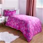 Neon Heart Duvet Cover Bedding Set Reversible with Pillowcase Kids Single Double