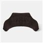 OHS Teddy Fleece Reading Pillow Cuddle Cushion with Arms Lumbar Bed Chair