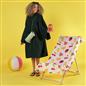 OHS Hooded Towel Poncho Adult Absorbent Dry Beach Swim Bath Changing Robe