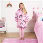 Rainbow Hoodie Oversized Wearable Throw Sherpa Fleece Giant Warm Soft Blanket