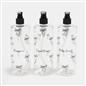 OHS Bows Pump Dispenser Bottles 3 Pack Refillable Shampoo Conditioner Containers