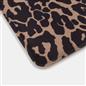 Leopard Bath Mat Cushioned Non Slip Shower Bathroom Mat Rug Soft Absorbent