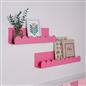 OHS Scallop Shelf Wall Mounted Storage Space Saving Modern Bedroom Home Decor