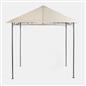 OHS Metal Garden Gazebo with Curtains Outdoor Party Tent Canopy Waterproof
