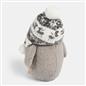 OHS Penguin Decorative Cushion Xmas Filled Scatter Pillow Home Decor