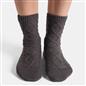 OHS Cable Knit Socks Womens Non Slip Warm Indoor Lounge Sock Slipper
