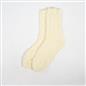 OHS Cable Knit Socks Womens Non Slip Warm Indoor Lounge Sock Slipper