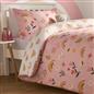 Floral Duvet Cover Bedding Set Pillowcases Rainbow Revesible Quilt Single Double