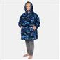 Kids Hoodie Blanket Oversized Sherpa Fleece Jumper Sweatshirt Soft Warm Throw
