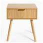 OHS Venice Nightstand Bedside Table 1 Drawer End Side Storage Cabinet
