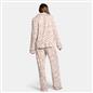 OHS Animal Print Pyjama Set Jersey Button Through Nightwear Loungewear