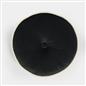OHS Velvet Filled Cushion Round Bedroom Decor Scatter Chair Sofa Button Pillow