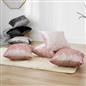 Sienna Cushion Covers Crushed Velvet Luxury Pack of Filled Insert Pad, 45 x 45cm