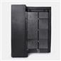 Corner Wardrobe Fabric Clothing Hanging Rail Bedroom Organiser 2 Door Home Decor