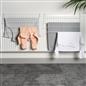 Radiator Drying Rack 2 x Clothing Dryer Organiser Hanger Rail Foldable Storage