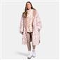 OHS Coat Drying Robe Animal Print Sherpa Lined Water Resistant Oversized