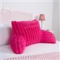 OHS Reading Cuddle Cushion Fleece Heatable Pillow Arms Chair Back Support