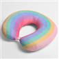 OHS Neck Pillow Travel Support U Shape Head Rest Car Plane Filled Plump Cushion