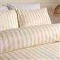 OHS Watercolour Embossed Bedding Set Stripe Duvet Cover with Pillowcase