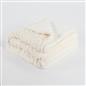 OHS Cable Knit Blanket Sherpa Fleece Sofa Plush Soft Warm Throw Over Bed Chair