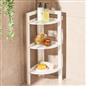 OHS 3-Tier Shelving Unit Storage Home Corner Organiser Display 
