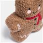 OHS Gingerbread Weighted Door Stop Xmas Decorative Boucle Stopper Wedge