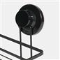 OHS Suction Shower Caddy Organiser Wall Mounted Bathroom Shelf Rust Resistant
