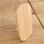 Clear Storage Tub with Lid Pasta Dry Food Container Fresh Durable Plastic Bamboo
