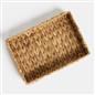 OHS Scallop Seagrass Tray Water Hyacinth Decorative Organiser Storage Basket