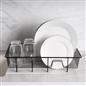 Dish Drainer Rack Cutlery Cup Plate Bowl Holder Kitchen Organiser Storage Tray