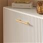 OHS Ribbed Shoe Rack 2 Drawer Wooden Cabinet Shoes Organiser Stand Holder