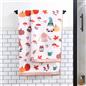 OHS Gonk Print Towels Novelty Xmas Autumn Soft Absorbent Hand Bath Towel Sheet