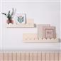OHS Scallop Shelf Wall Mounted Storage Space Saving Modern Bedroom Home Decor