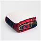 OHS Tartan Throw Sherpa Fleece Plush Flannel Blanket Warm Xmas Soft Bedspread