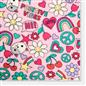 OHS Kids TV Blanket Positive Vibes Print Coral Fleece Winter Soft Wearable Throw