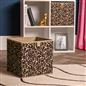 OHS Storage Cube Boxes Animal Print 2/4 Pack Folding Shoe Organiser Tidy Set
